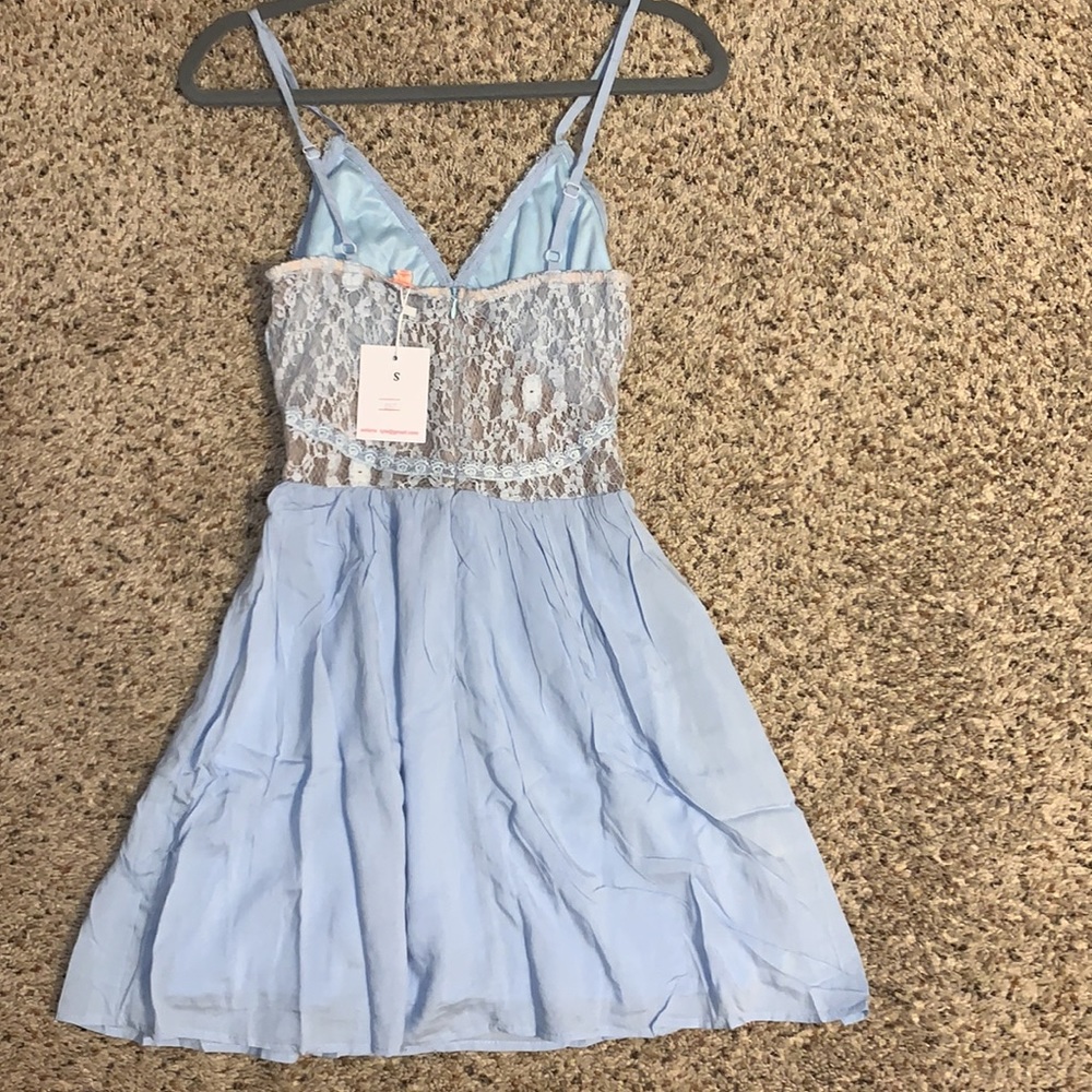 Last 1 💕💕 STYLE Light Blue Dress - Picture 4 of 4